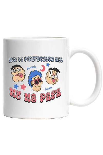 StoryGift Romania Cana Grup de varstnice haios nu ne pasa prieteni, 330ml, Ce...