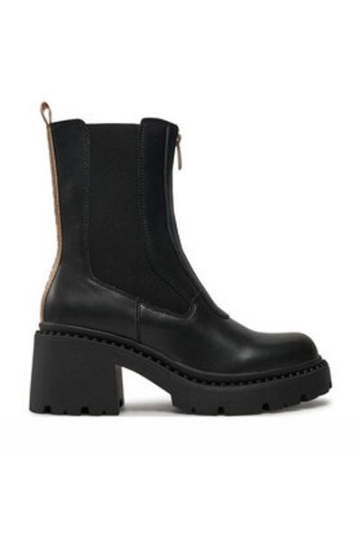Pepe Jeans ghete de damă până la gleznă PLS50550 negre
