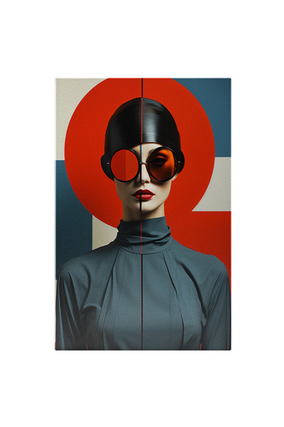 StoryGift Romania Tablou Canvas: ; Portret Feminin In Vestimentatie Moderna -...