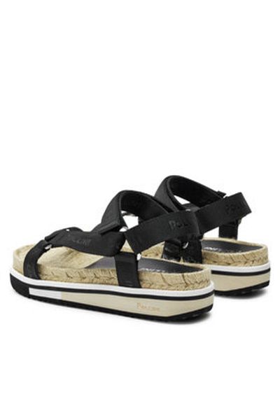 Pollini women's espadrilles SA16655G0ITV0000 black