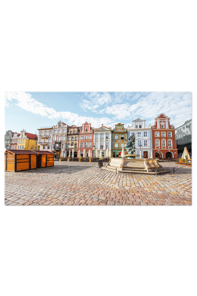 StoryGift Romania Tablou Canvas Orasul Poznan In Cracovia, Poznan, Polonia, P...