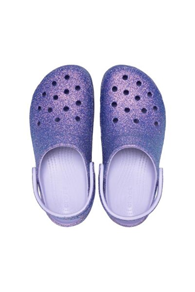 Crocs Papuci de damă cu platformă Irid Glitter Clog