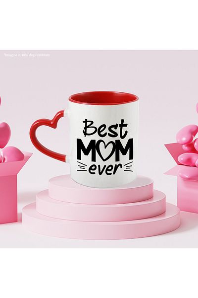 StoryGift Romania Mug for the best mom in the world with the text "Best mom ever" - love appreciate, With ,STG