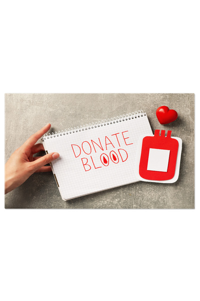 StoryGift Romania Tablou Canvas - Sustinerea Vietii: Donatie, Spital, Sange: ...