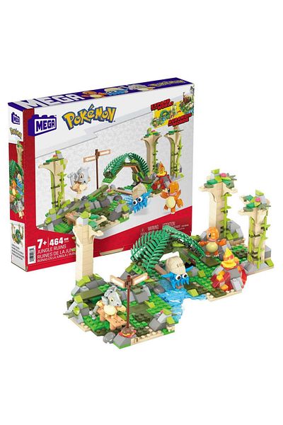 Skygo HDL86 MEGA™ Pokémon™ Jungle Ruins - Adventure Builder Antique Urban Set 464 pieces +7 years