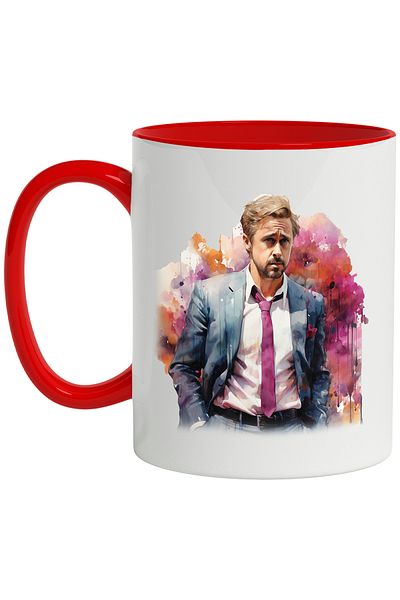 StoryGift Romania Mug With Jake Gyllenhaal, Actor, Movie Lovers, Celebrity, Multicolor 330 m, With ,STG