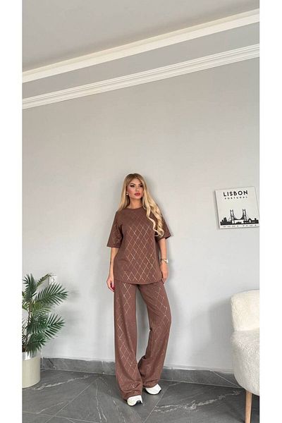 Bella Belluci New Season Stone Detailed Bottom Top Set