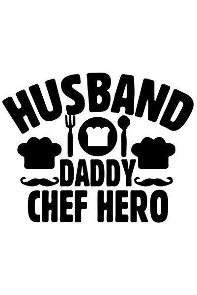 StoryGift Romania Sticker Exterior cu textul in limba engleza "Husband, daddy...