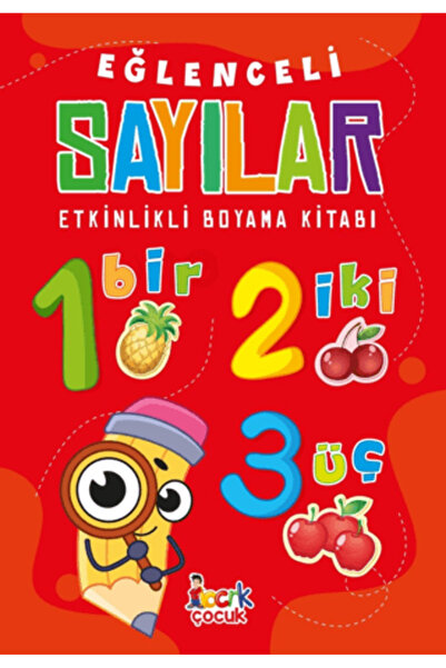 Bıcırık Yayınları BOYAMA KİTABI - EĞLENCELİ SAYILAR