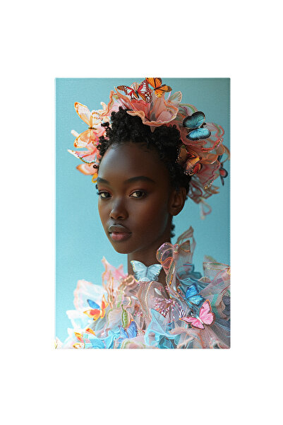 StoryGift Romania Tablou Canvas Dansul Fluturilor Eleganță Și Delicatețe În Portret Fluturi Ce Migrează La Floril