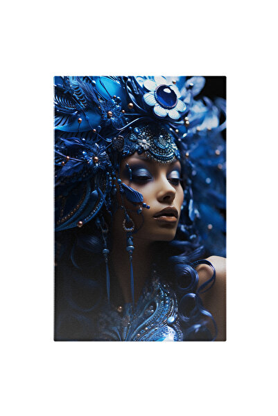 StoryGift Romania Tablou Canvas: Gina Albastrului , Frumusete, Lucrari De Art...