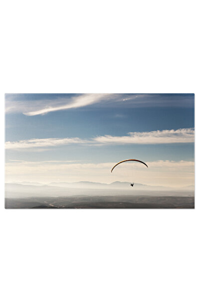 StoryGift Romania Tablou Canvas Om Practicand Parapantism Sport Extrem, Parapant, Cer, Munti, Aventura 2906