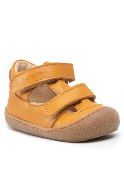Naturino Sandale pentru fete NATURINO PUFFY galbene