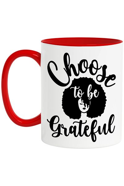 StoryGift Romania Mug with the message in English "Choose to be grateful" - choose to be grateful c, With ,STG.