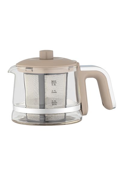 HARLEM Tea Time 1.7 L Kettle, Auto Keep Warm, Glass Teapot, Hc-1950