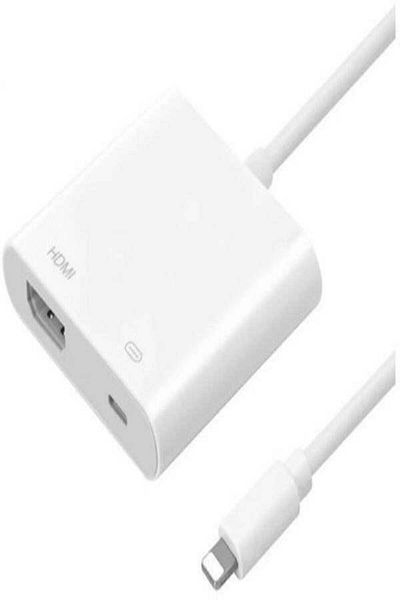 Generic Lightning To HDMI Adapter White