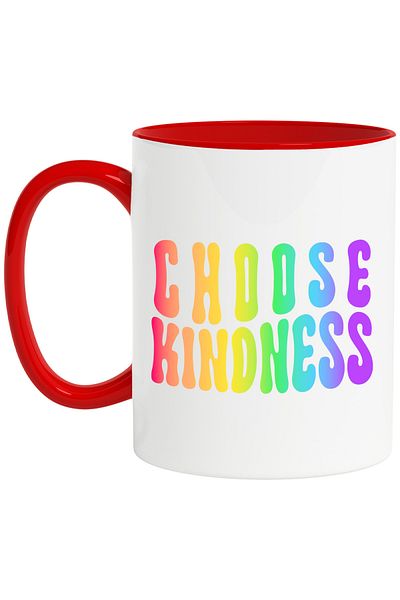 StoryGift Romania Mug with text in English stating that it is good to choose goodness with, With, STG