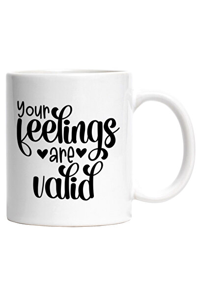 StoryGift Romania Cana Cu Textul "your Feelings Are Valid" - Sentimentele Tale Sunt Validate Cu Ma, Cu ,stg