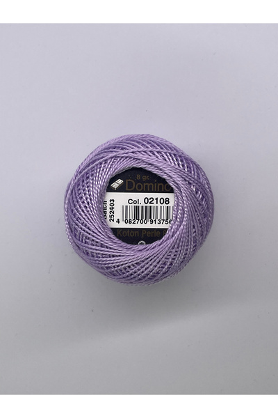 domino Κοτόν Περλέ Νο 8 Κλωστή Κεντήματος