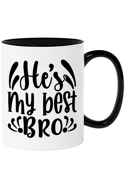 StoryGift Romania Mug for the best brother who helps you in need - family support with Handle, With, STG