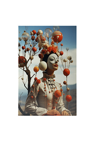 StoryGift Romania Tablou Canvas: Fotografie Cu O Femeie Imbracata Elegant - V...