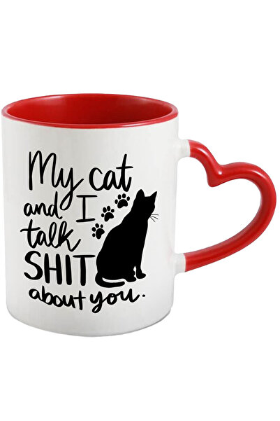 StoryGift Romania Cana pentru cei care ii barfesc pe ceilalti cu pisicile lor...