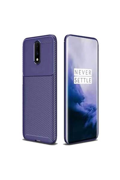Smart Tech OnePlus 7 Uyumlu Karbon Desenli Negro Silikon Kılıf