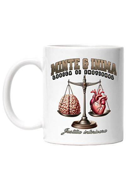StoryGift Romania Cana minte si inima egalitate interioara echilibru, 330ml, ...