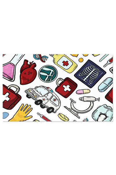 StoryGift Romania Tablou Canvas: Arta Medicala - Ilustratie Detaliata Cu Elem...