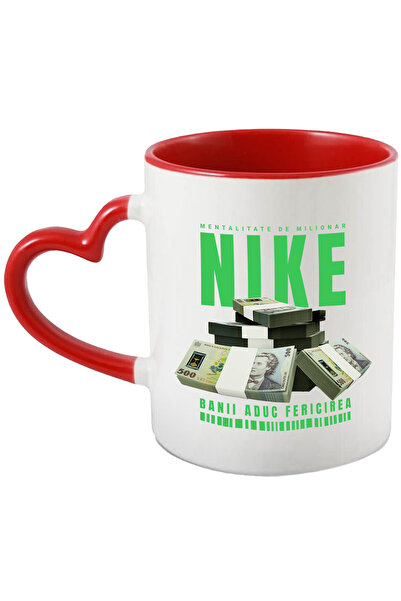 StoryGift Romania Cana __ - Banii Aduc Fericirea, 330ml, Ceramica cu Maner In...