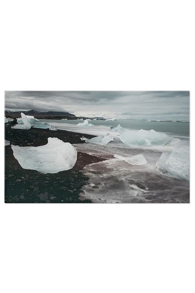 StoryGift Romania Tablou Canvas Fotografie Cascada Si Minunile Islandeze, Aventura, Natura, Peisaj 2465