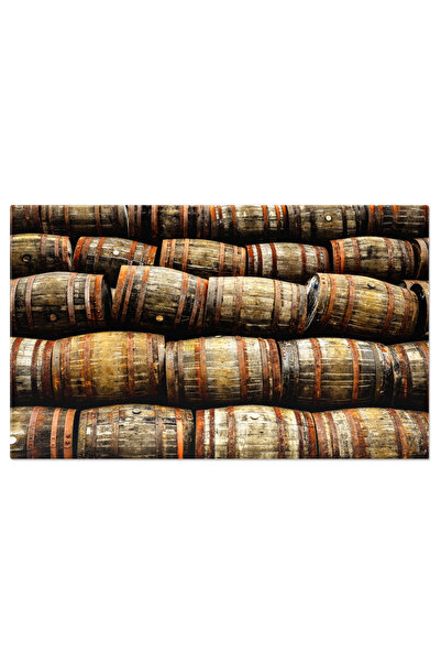 StoryGift Romania Tablou Canvas Stivuire De Butoaie Vechi De Whisky Si Vin, Butoi, Whisky, Vin, Bautura, Imbatran