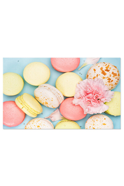 StoryGift Romania Tablou Canvas - Delicii Culinare Cu Macarons Si Ciocolata, ...