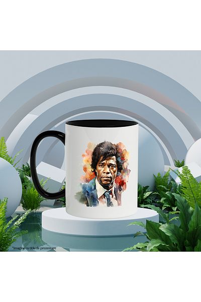 StoryGift Romania Mug With James Brown, Singer, Musician, Artist, Celebrity, Multicolor 330 ml,, With ,STG