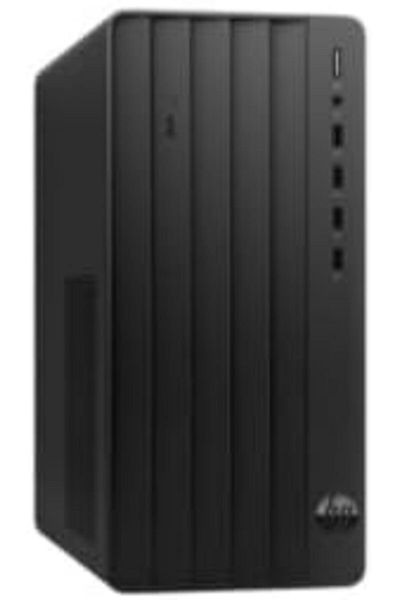 HP جهاز كمبيوتر مكتبي Pro Tower 290 G9 مزود بمعالج Intel Core i3-12100، وذاكرة وصول عشوائي (RAM) سعة 8 جيجابايت، وقرص SSD سعة 256 جيجابايت، وبطاقة رسومات Intel UHD 730 GP