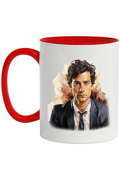 StoryGift Romania Mug With Jim Halpert, The Office, Character, x Comedy, Multicolor 330 ml, Ceramic, With ,STG