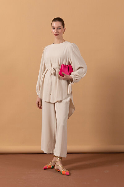 Stilife Belden Kemerli Linda Takım Taş