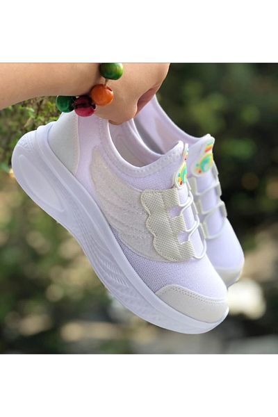 Pandalina pantofi sport ORTOPEDICI pentru fete hologramă strălucitoare cu sclipici Phylon (ușoare)