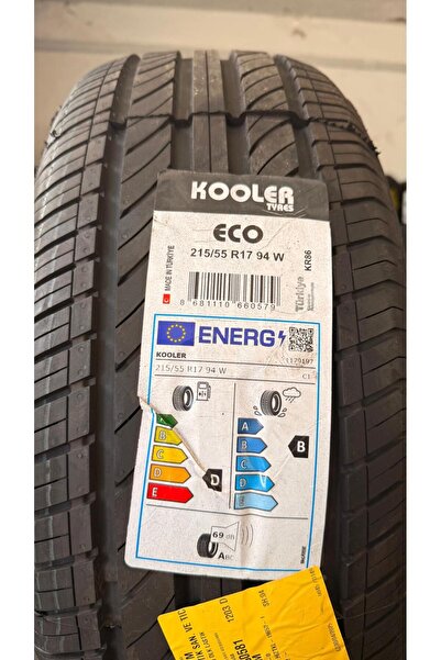 KOOLER 215/55R17 94W ECO ÜRETİM TARİHİ 2025 YAZ LASTİĞİ