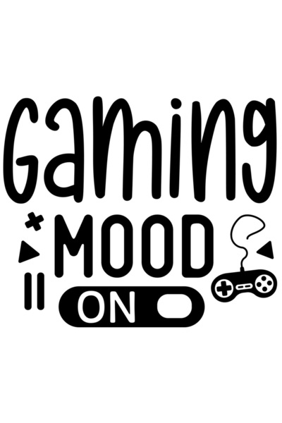 StoryGift Romania Sticker Autocolant 70CM Exterior pentru persoanele pasionate de jocuri video cu textul "Gaming