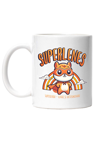 StoryGift Romania Cana Super Lenes - SuperErou, Curaj si Determinare, 330ml, ...