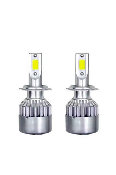 MACVI Macvi® H7 C6 LED Bulb Set, 6500k, 3800 lumens