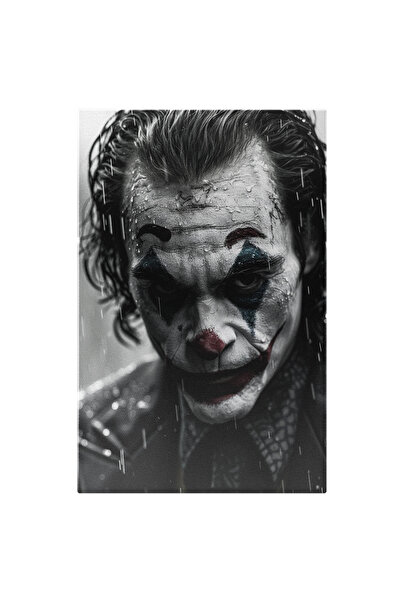 StoryGift Romania Tablou Canvas: Ploaie Acidă Sub Privirile Jokerului Machiaj...