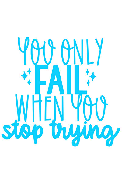 StoryGift Romania Sticker Autocolant 70CM Exterior cu textul "Tu esuezi doar ...