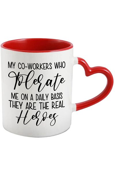 StoryGift Romania Mug for work colleagues who tolerate the "weirdest" ones, with STG.