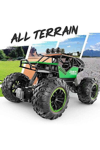 iUni YHC021 Auto na dálkové ovládání, měřítko 1:18, terénní lezecká auto, 27 MHz, zelené