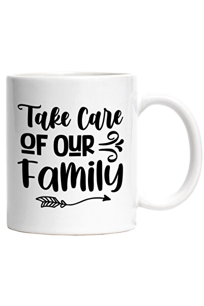 StoryGift Romania Cana cu textul "Take care of our family" - ai grija de fami...