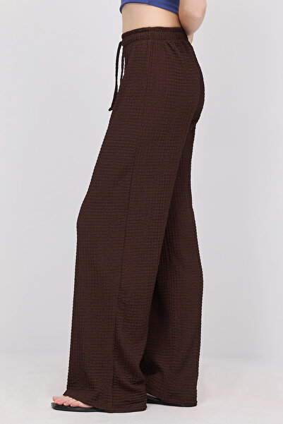 Addax Dokulu Wide Leg Pantolon PN10680-L9