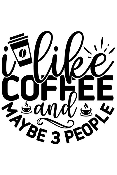 StoryGift Romania Sticker Adeziv 90CM Exterior pentru cei care iubesc cafeaua...