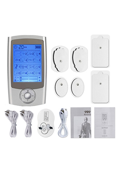 Choice 16TEN-SL-01 جهاز تدليك كهربائي لاسترخاء الأعصاب والعضلات مزود بـ 16 وض...